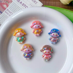 Girls (straight hole 2mm) mixed style randomly sent