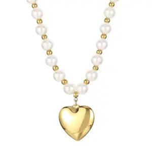 Gold Necklace Kn54744-Z