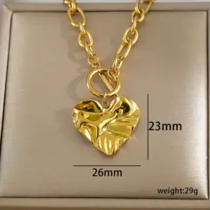 Heart-Shaped Pleated