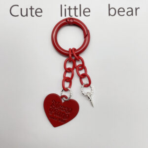 Red / Cute creative keychain (good gloss)