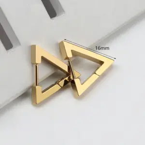 Triangle Gold 16mm One Piece