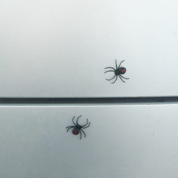 Wholesale Cross-Border New Product Spider Magnetic Fridge Sticker Black Widow Spider Magnet Refrigerator Magnet