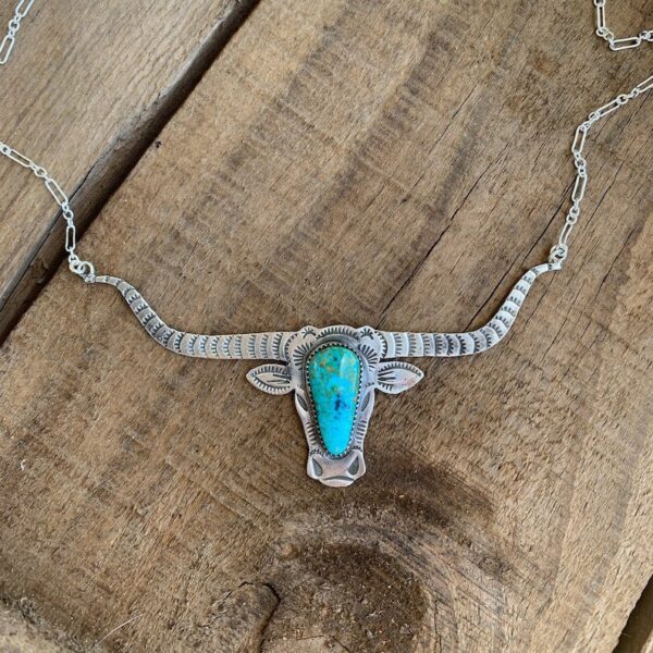 oly-553a15eea60f8e9ea3dcc99ec74f9547 Wholesale ebay independent station Western style necklace bull head necklace retro ethnic style