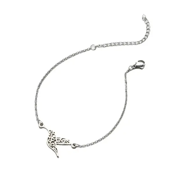 Wholesale PVD Coated 18K Gold Real Gold Plated Hummingbird 201 Stainless Steel Casual Simple Style Waterproof Non Tarnish 201 Stainless Steel Bracelets
