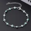 Wholesale Ethnic Style Classic Style Artistic Devil's Eye Heart Shape Simple 304 Stainless Steel Bracelets In Bulk