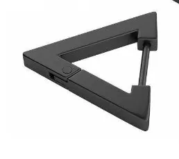 Plane Triangle Black One Piece