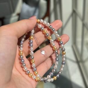 Gentle candy pearl necklace