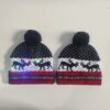 Wholesale Christmas hat colorful woolen hat