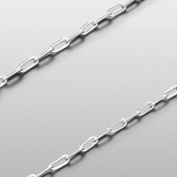 Wholesale 304 Stainless Steel Paper Clip PVD Coated 18K Real Gold Plated Real Gold Plated Simple Style Classic Style Waterproof Non Tarnish Paperclip Chain Chain Bracelet