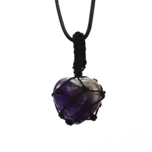 Black Woven Amethyst
