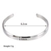 oly-558388a77a159d637b67b726ff63a4f0 Wholesale Factory direct dw bracelet 3 color fashion simple titanium steel plated 18K gold c-shaped open Watch aessories Bracelet Men