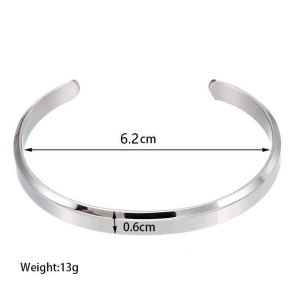 oly-558388a77a159d637b67b726ff63a4f0 Wholesale Factory direct dw bracelet 3 color fashion simple titanium steel plated 18K gold c-shaped open Watch aessories Bracelet Men