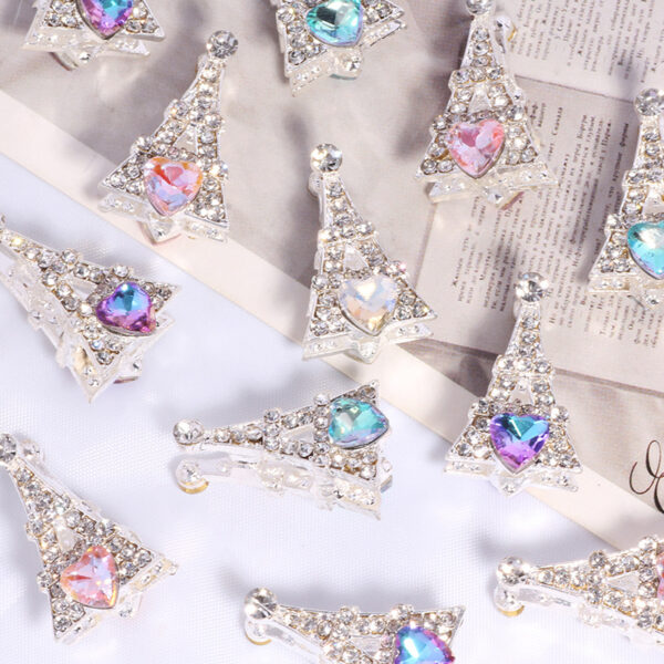 oly-55853fc14e3ca9f8cfb73445c13ac138 Wholesale Three-Dimensional Eiffel Tower Alloy Hole Loose Beads DIY Mobile Phone Key Chain Necklace Bag Chain Accessories