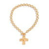 Wholesale Punk ins style cross pendant necklace