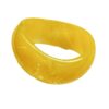 oly-55a31118f5a42998e64184a11a8cf08f Wholesale Simple Resin Color Irregular S-shaped Wide Bracelet