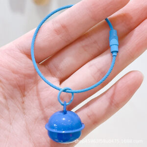 Blue wire ring + 22 bells