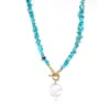 Wholesale Casual Irregular Freshwater Pearl Gravel Pendant Necklace In Bulk