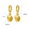 Wholesale 201 Stainless Steel 304 Stainless Steel Dolphin Heart Shape Banana Electroplated Golden Plated Basic Simple Style Waterproof Non Tarnish Plating Drop Earrings