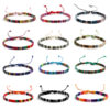 Wholesale Colorful Bohemian Cotton and Linen Braided Bracelet