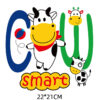 Wholesale cartoon cow hot stamping stickers UV DTF Ready to Press Transfers Wraps