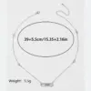 Wholesale Simple Style Shiny Geometric Copper Plating Inlay Zircon 18k Gold Plated Pendant Necklace