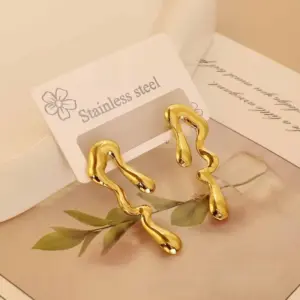 Gold Earrings030 / 18k