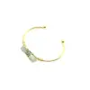 Wholesale Retro Geometric Ferroalloy Handmade Crystal Bracelets Bangle In Bulk