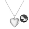 Wholesale Simple Style Heart Shape Titanium Steel Plating Gold Plated Pendant Necklace