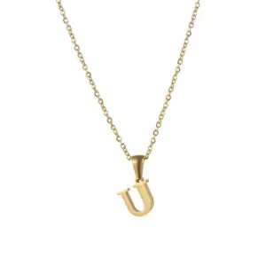 Gold U (Including Chain)