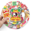 Wholesale 50 pcs/pack Christmas Cartoon Graffiti Personality Stickers