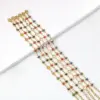 Ion Plating (IP) 18K Gold Plated Heart Shape 304 Stainless Steel Simple Style Waterproof Non Tarnish 304 Stainless Steel Bracelets