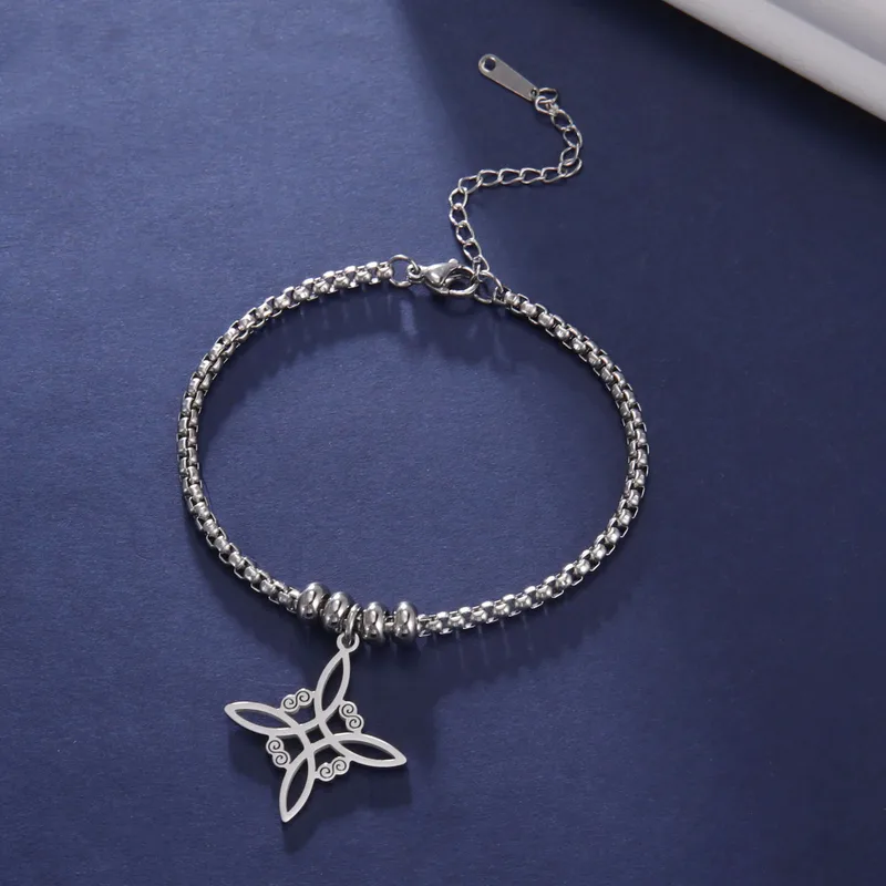 Wholesale Retro Printing Stainless Steel Bracelets In Bulk