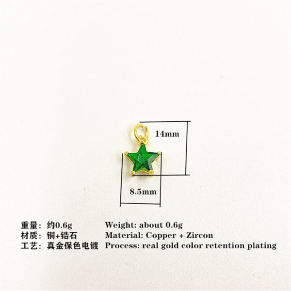 Wholesale five-pointed star pendant jewelry