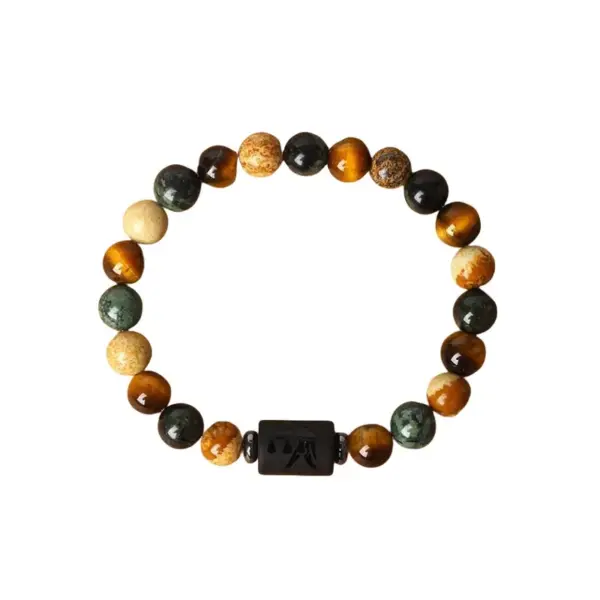 Wholesale Casual Simple Style Constellation Natural Stone Bracelets In Bulk