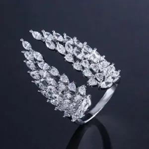 F1023 White Gold Color / Adjustable Opening