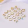 Ear Cartilage Rings & Studs Fashion Geometric Copper Plating
