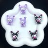 Wholesale Purple Black Series Cartoon Beads