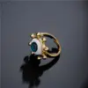 Wholesale Copper Geometric Zircon Copper Rings