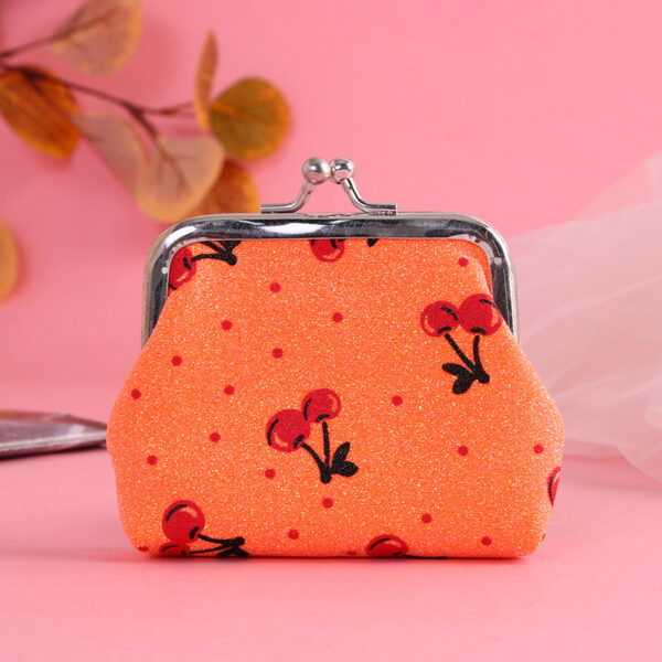 Wholesale Small fresh canvas-free fabric buckle coin purse