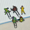 Wholesale Random 100pcs Cartoon Turtle Paperclip Bookmark OLY Exclusive