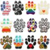 Wholesale Xiao Tian Art Claw Embroidery Cloth Sticker Bag Decoration Computer Embroidery Label Pet Claw Patch Cats Cow