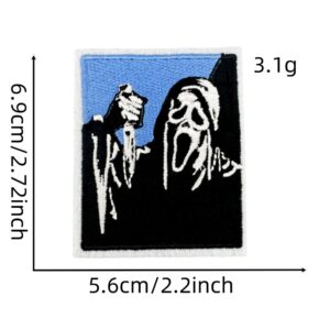 Skull cloth stickers 3 #