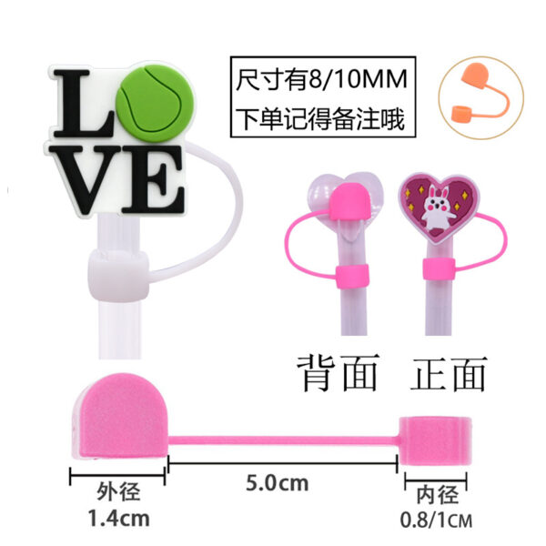 oly-56bede731df44ad529c83ab65ac07f2c Wholesale Random 10pcs 10MM Tennis Sports Dust Plug Straw Accessories