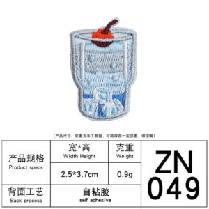 11# soda bubble water (self-adhesive)