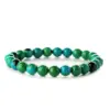 Wholesale 1 Piece Fashion Round Agate Handmade Bracelets