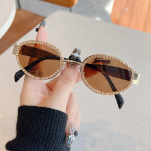 As shown in the picture / gold frame tea slices