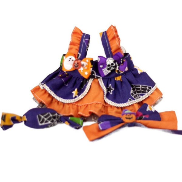 Wholesale Animal party doll Halloween dress doll clothes plush toy clothes