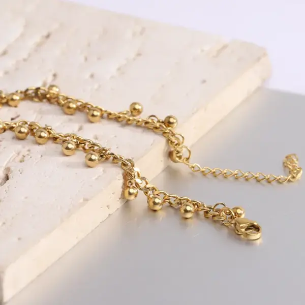 Modern Style Geometric Titanium Steel Plating Bracelets