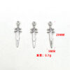 Wholesale foreign trade retro Gothic sword pendant