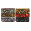 Wholesale leather bracelet crystal gravel color bracelet fashion bracelet